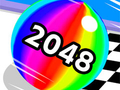 Spel Kleurenballenloop 2048  online