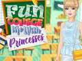 Spel Leuk studentenleven met prinsessen  online