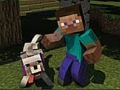 Spel Minicraft: Steve en Wolf avontuur  online
