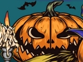 Spel Halloween Monster Feest Puzzel  online