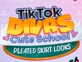 Spel TikTok Diva's Leuke schoolplooirok-looks  online