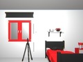 Spel De witte kamer 3D  online