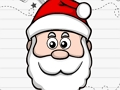 Spel Teken met de kerstman  online