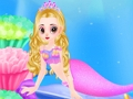 Spel Zeemeermin Spelletjes Prinses Make-up  online