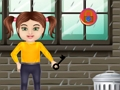 Spel Zoek de huissleutel van het meisje  online