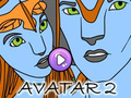 Spel Avatar 2 kleurenboek  online