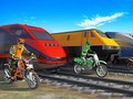 Spel Fiets versus trein  online