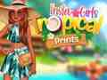 Spel Insta meisjes tropische prints  online