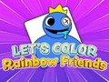 Spel Laten we kleuren: Rainbow Friends  online
