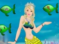 Spel Barbie Zeemeermin Aankleden  online