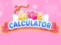Spel Liefde rekenmachine  online