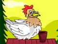 Spel Witte Leghorns ontsnappen  online