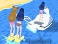 Spel Meisje Surfer 3D  online