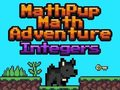 Spel Mathpup Math Adventure Integers online