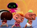 Spel Mini Beat Power Rockers: Engelse uitdaging  online