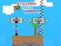 Spel Stickman versus Noob Hammer  online