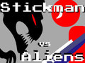Spel Stickman versus buitenaardse wezens  online