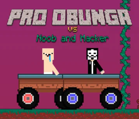 Spel Pro Obunga versus Noob en Hacker  online