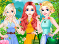 Spel Lente mode kleur jurk  online