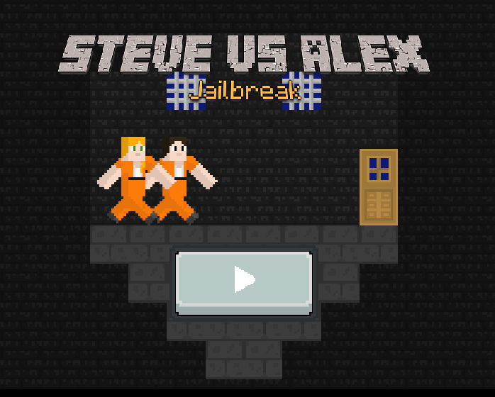 Spel Steve vs Alex ontsnapping uit de gevangenis  online