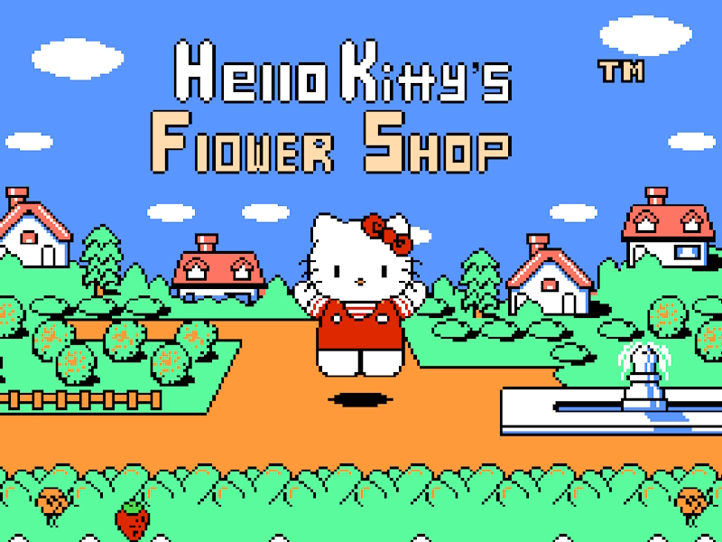 Spel Hallo kitty no hanabatake online