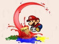 Spel Mario Rush-kleurboek  online