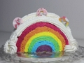 Spel Regenboog taart legpuzzel  online