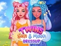 Spel Tweeling zon en maan aankleden  online