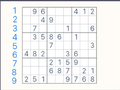 Spel Klassieke Sudoku-puzzel  online
