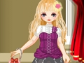 Spel Mooie schattige meid  online