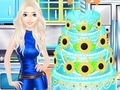 Spel Hoe maak je een cake met een ijsthema?  online