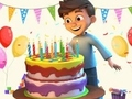 Spel Kleurboek: verjaardagsfeestje  online