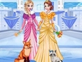 Spel Elsa & Anna's ijzige verkleedpartij  online