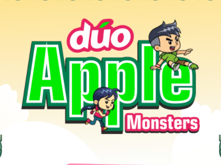 Spel Duo Apple-monsters  online