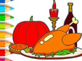 Spel Kleurboek: Thanksgiving Day  online
