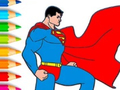 Spel Kleurboek: Superman  online