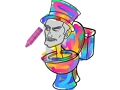 Spel Skibidi Toiletkleuring  online