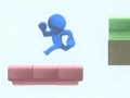 Spel Parkour op luchtblokken  online