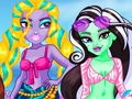Spel Monster High strandfeest  online