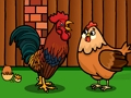 Spel Red de haanfamilie  online