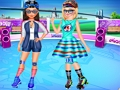 Spel BFF Schaatsoefening  online