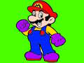 Spel Mario kleurboek voor kinderen  online