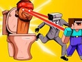Spel Skibidi-toilet en Nubik-overlevenden  online
