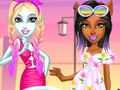 Spel Monster Girls zomervakantie  online