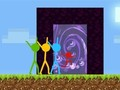 Spel Stickman Bunny Hop-trucs  online
