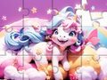 Spel Legpuzzel: Eenhoorn  online