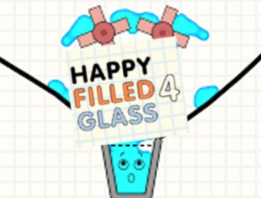 Spel Gelukkig gevuld glas 4  online