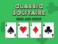 Spel Klassiek Solitaire: tijd en score  online