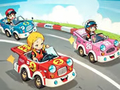 Spel Kleurboek: Autoracen  online