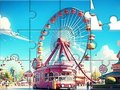 Spel Legpuzzel: pretpark  online